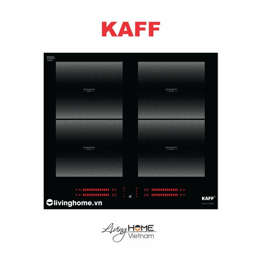 Bếp từ Kaff KF-HIDE868I 4 vùng nấu nhập khẩu Đức 3 Bếp từ Kaff KF-HIDE868I 4 vùng nấu nhập khẩu Đức