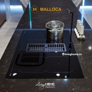 Bếp từ Malloca HIH-864 LI kết hợp máy hút khói khử mùi