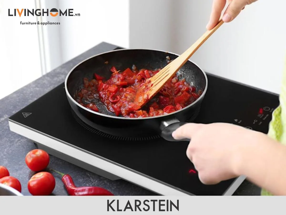 Bếp từ Klarstein KL-COOK AND ROLL thiết kế nhỏ gọn - 01 vùng nấu 7 Bếp từ Klarstein KL-COOK AND ROLL thiết kế nhỏ gọn - 01 vùng nấu - Ảnh 5