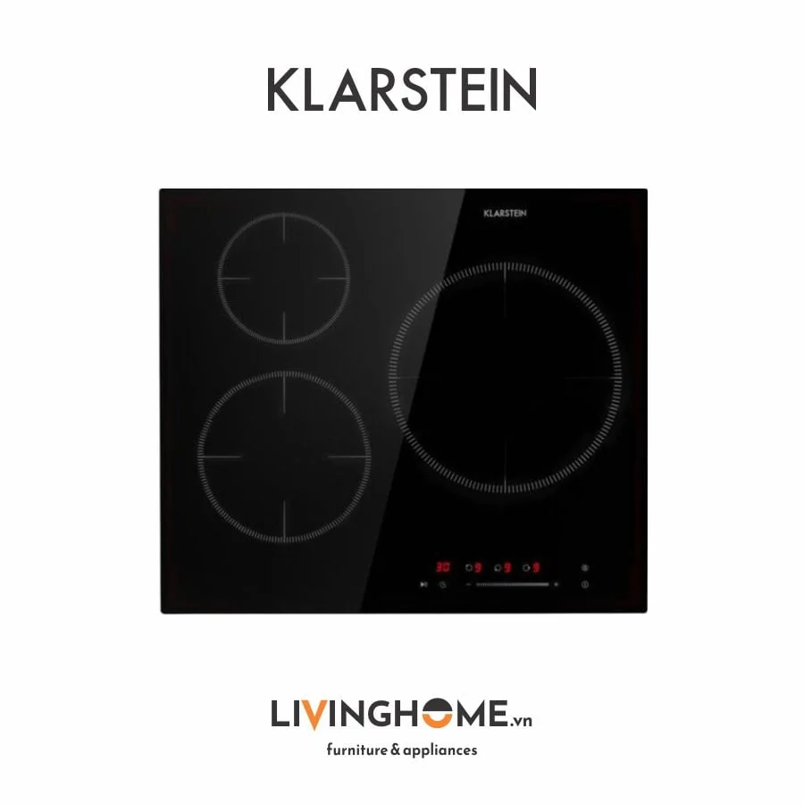 Bếp từ Klarstein KL-DELICATESSA chiều rộng 59cm - 03 vùng nấu 3 Bếp từ Klarstein KL-DELICATESSA chiều rộng 59cm - 03 vùng nấu