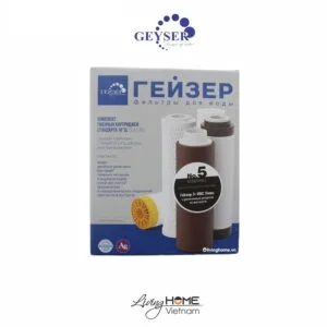 Alternative view of Bộ 3 lõi lọc nước Geyser Ecotar 6 công nghệ Uni Tech