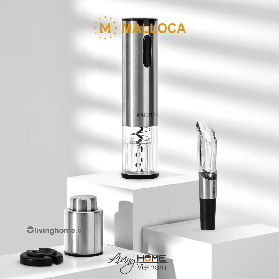 Bộ dụng cụ khui rượu Malloca MWO-KP3 hiện đại đa năng - Ảnh 4