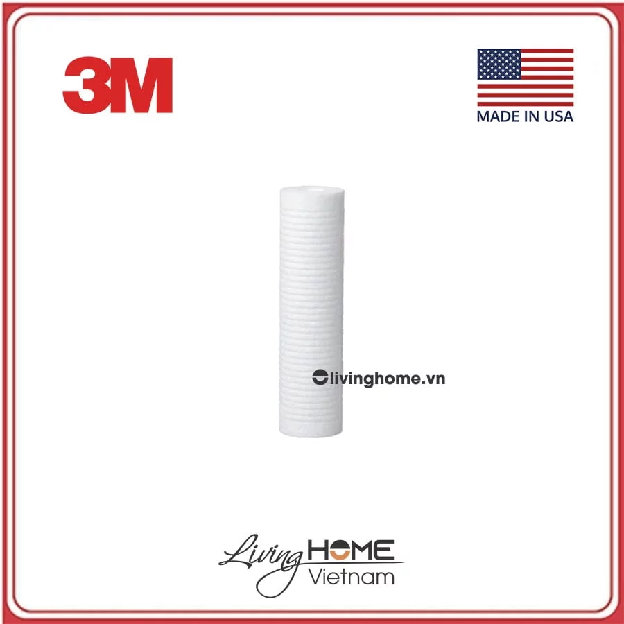 Lõi cho lọc thô 3M 10inch AP110 nhập khẩu Mỹ 2 Lõi cho lọc thô 3M 10inch AP110 nhập khẩu Mỹ