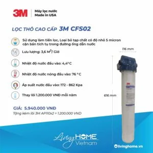 Lọc thô cao cấp 3M CFS02 nhập khẩu Mỹ