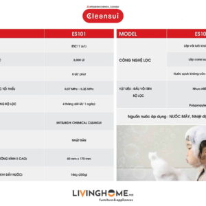 Bộ lọc Cleansui ESC11 cho thiết bị ES101 nhập khẩu Nhật