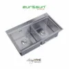 Chậu rửa chén Eurosun EU-8246HS Handmade Nano treatment 2 Chậu rửa chén Eurosun EU-8246HS Handmade Nano treatment