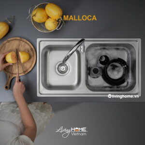 Chậu rửa chén Malloca MS 2076E inox 304 cao cấp 10 Chậu rửa chén Malloca MS 2076E inox 304 cao cấp