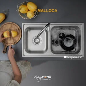 Chậu rửa chén Malloca MS 2076E inox 304 cao cấp 10 Chậu rửa chén Malloca MS 2076E inox 304 cao cấp