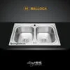 Chậu rửa chén Malloca MS 1001 NEW inox 304 bộ xả nước thông minh ngăn mùi