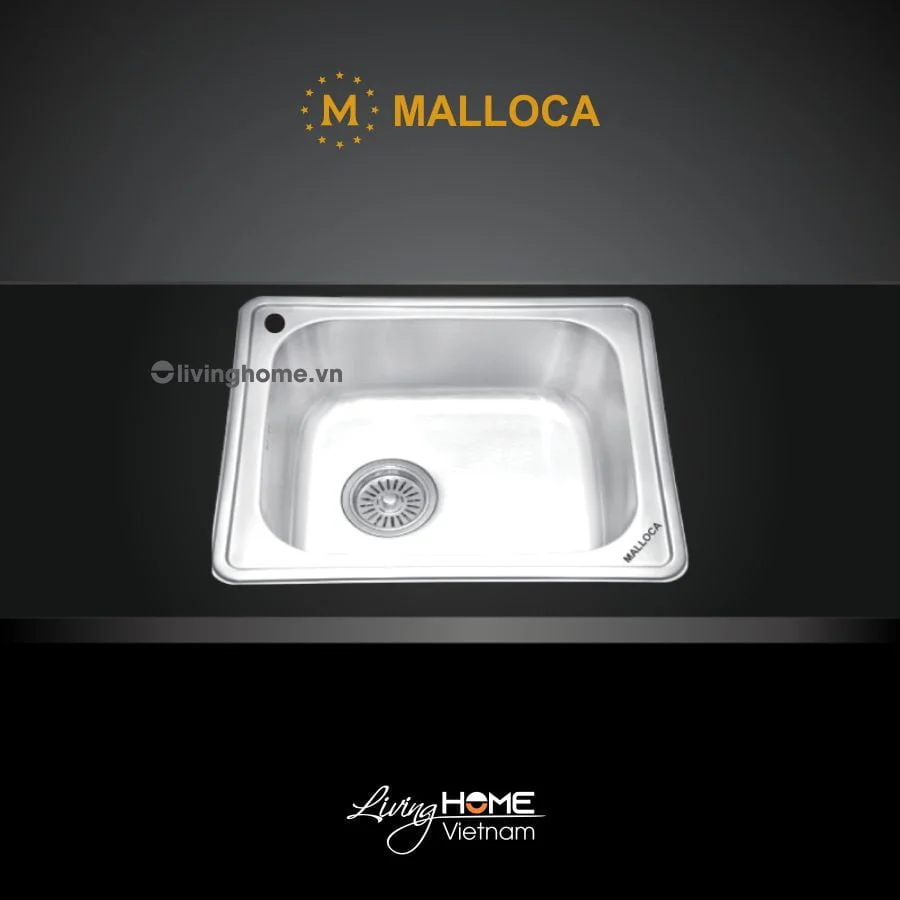 Chậu rửa chén Malloca MS 1023 inox 304 bộ xả nước thông minh ngăn mùi 3 Chậu rửa chén Malloca MS 1023 inox 304 bộ xả nước thông minh ngăn mùi