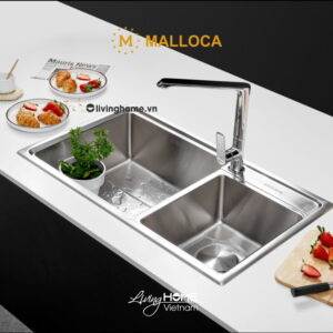 Chậu rửa chén Malloca MS 5082W inox 304 cao cấp tính năng vượt trội 12 Chậu rửa chén Malloca MS 5082W inox 304 cao cấp tính năng vượt trội