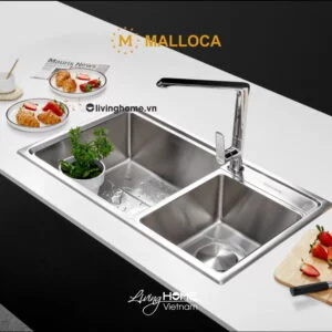 Chậu rửa chén Malloca MS 5082W inox 304 cao cấp tính năng vượt trội 12 Chậu rửa chén Malloca MS 5082W inox 304 cao cấp tính năng vượt trội