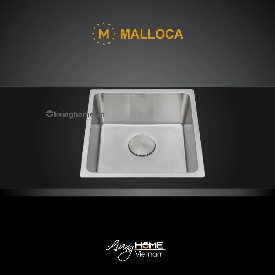 Chậu rửa chén Malloca MS 6044 inox 304 bộ xả nước thông minh ngăn mùi 3 Chậu rửa chén Malloca MS 6044 inox 304 bộ xả nước thông minh ngăn mùi