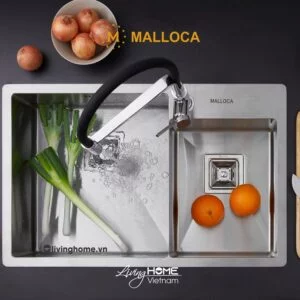 Alternative view of Chậu rửa chén Malloca MS 620T inox 304 cao cấp, bền chắc