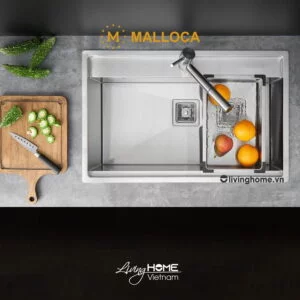 Chậu rửa chén Malloca MS 6302T inox 304 cao cấp, bền chắc 11 Chậu rửa chén Malloca MS 6302T inox 304 cao cấp, bền chắc