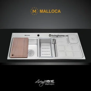 Chậu rửa chén Malloca MS 8817 N inox 304 cao cấp đa năng