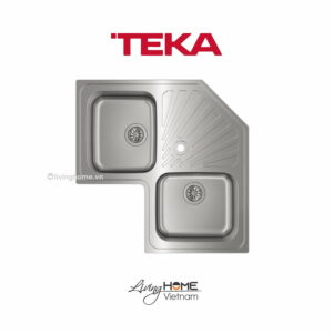 Chậu rửa Teka ANGULAR 2B lắp nổi 2 hộc rửa - 1 bàn chậu 12 Chậu rửa Teka ANGULAR 2B lắp nổi 2 hộc rửa - 1 bàn chậu
