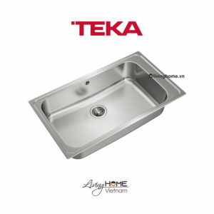 Chậu rửa Teka BAHIA 1B PLUS lắp nổi 1 hộc rửa 9 Chậu rửa Teka BAHIA 1B PLUS lắp nổi 1 hộc rửa