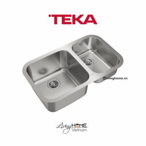 Chậu rửa Teka BE 2B 785 lắp âm 2 hộc rửa 78cm