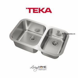 Chậu rửa Teka BE 2B 785 lắp âm 2 hộc rửa 78cm
