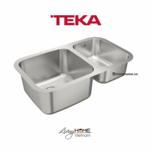 Chậu rửa Teka BE 2B 785 lắp âm 2 hộc rửa 78cm