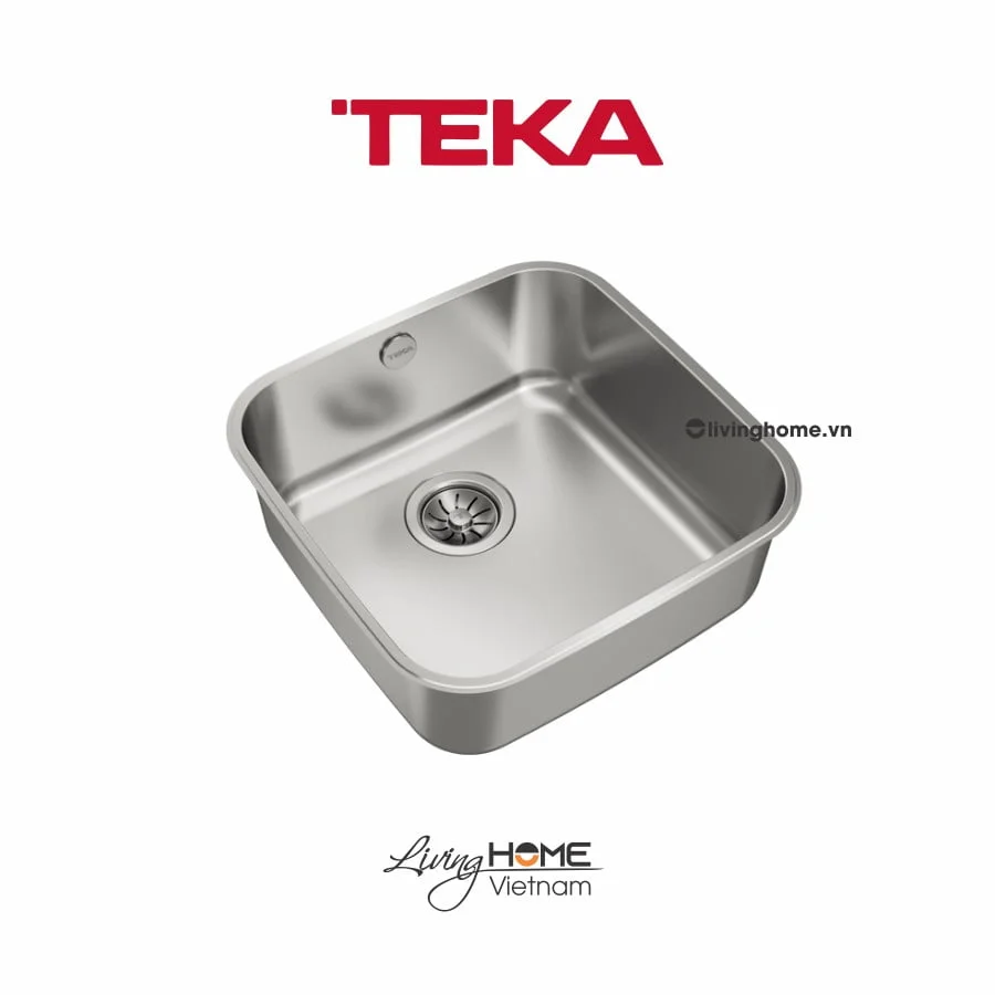 Chậu rửa Teka BE 40-40 1B lắp âm 1 hộc rửa 40cm 5 Chậu rửa Teka BE 40-40 1B lắp âm 1 hộc rửa 40cm - Ảnh 3