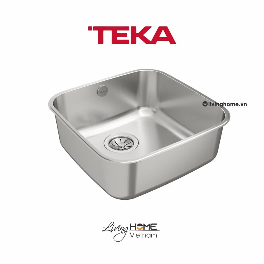 Chậu rửa Teka BE 40-40 1B lắp âm 1 hộc rửa 40cm 6 Chậu rửa Teka BE 40-40 1B lắp âm 1 hộc rửa 40cm - Ảnh 4