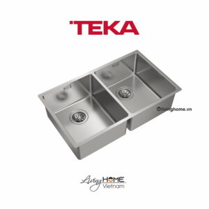 Chậu rửa Teka BE LINEA RS15 2B 740 lắp âm 2 hộc rửa 74cm