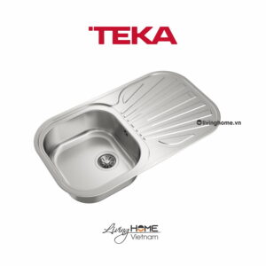 Chậu rửa Teka STYLO 1B 1D lắp nổi 1 hộc rửa 1 bàn chậu 83cm 13 Chậu rửa Teka STYLO 1B 1D lắp nổi 1 hộc rửa 1 bàn chậu 83cm