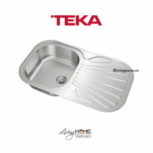 Alternative view of Chậu rửa Teka STYLO 1B 1D lắp nổi 1 hộc rửa 1 bàn chậu 83cm