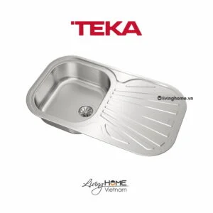 Alternative view of Chậu rửa Teka STYLO 1B 1D lắp nổi 1 hộc rửa 1 bàn chậu 83cm