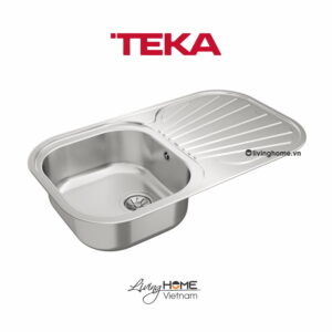 Chậu rửa Teka STYLO 1B 1D lắp nổi 1 hộc rửa 1 bàn chậu 83cm 14 Chậu rửa Teka STYLO 1B 1D lắp nổi 1 hộc rửa 1 bàn chậu 83cm