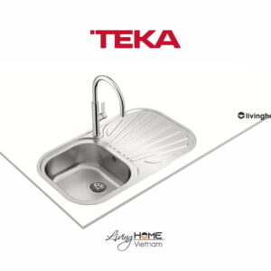 Chậu rửa Teka STYLO 1B 1D lắp nổi 1 hộc rửa 1 bàn chậu 83cm 11 Chậu rửa Teka STYLO 1B 1D lắp nổi 1 hộc rửa 1 bàn chậu 83cm