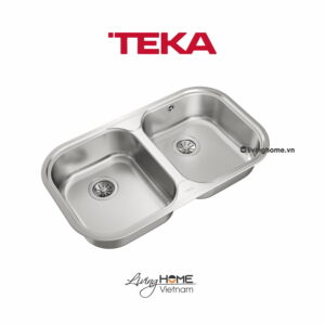 Chậu rửa Teka STYLO 2B lắp nổi 2 hộc rửa 82cm 11 Chậu rửa Teka STYLO 2B lắp nổi 2 hộc rửa 82cm