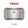 Chậu rửa Teka TU 31-19-10 lắp âm 1 hộc rửa 78cm 2 Chậu rửa Teka TU 31-19-10 lắp âm 1 hộc rửa 78cm