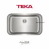 Chậu rửa Teka TU 31-19-10 lắp âm 1 hộc rửa 78cm 2 Chậu rửa Teka TU 31-19-10 lắp âm 1 hộc rửa 78cm