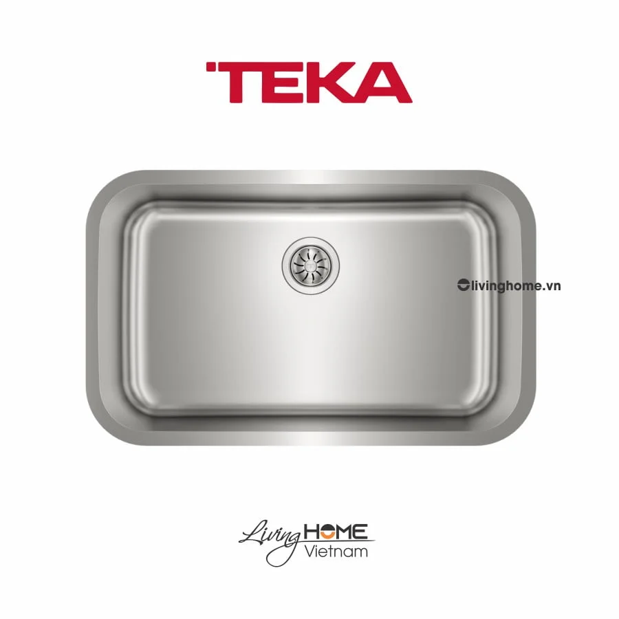 Chậu rửa Teka TU 31-19-10 lắp âm 1 hộc rửa 78cm 3 Chậu rửa Teka TU 31-19-10 lắp âm 1 hộc rửa 78cm