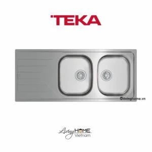 Chậu rửa Teka UNIVERSE 80 T-XP 2B 1D lắp nổi 2 hộc rửa 1 bàn chậu 15 Chậu rửa Teka UNIVERSE 80 T-XP 2B 1D lắp nổi 2 hộc rửa 1 bàn chậu