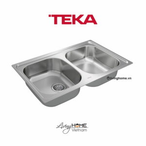 Chậu rửa Teka UNIVERSE 80 T-XP 2B lắp nổi 2 hộc rửa 79cm 10 Chậu rửa Teka UNIVERSE 80 T-XP 2B lắp nổi 2 hộc rửa 79cm