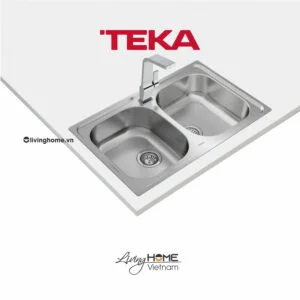Alternative view of Chậu rửa Teka UNIVERSE 80 T-XP 2B lắp nổi 2 hộc rửa 79cm