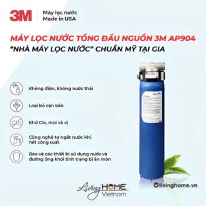 Combo lọc khử sắt và làm mềm nước tổng đầu nguồn 3M nhập khẩu Mỹ 11 Combo lọc khử sắt và làm mềm nước tổng đầu nguồn 3M nhập khẩu Mỹ
