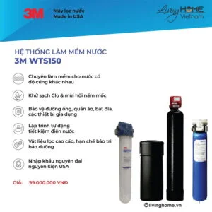 Combo làm mềm nước tổng đầu nguồn 3M nhập khẩu Mỹ 7 Combo làm mềm nước tổng đầu nguồn 3M nhập khẩu Mỹ