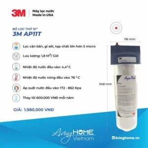 Alternative view of Combo lọc nước 3M mini nhập khẩu Mỹ