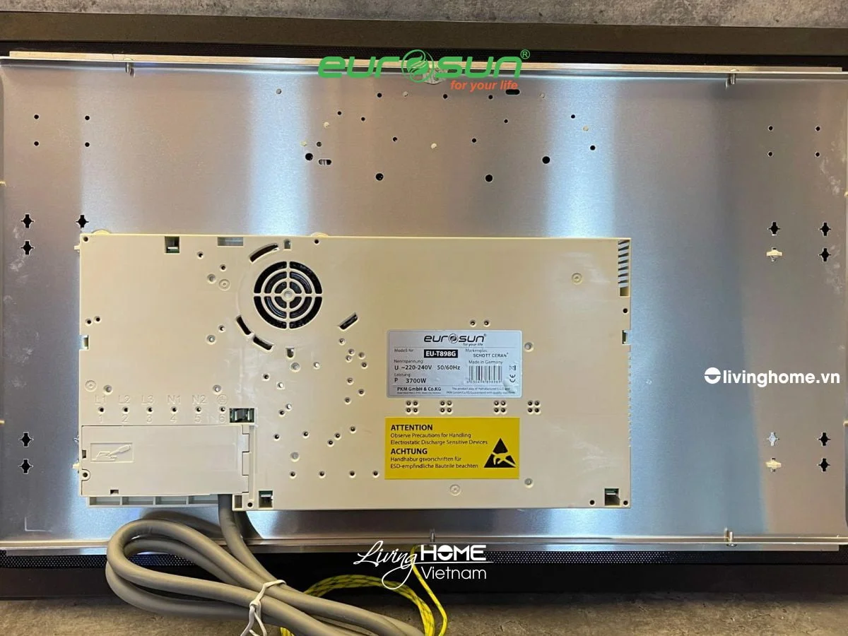 Bếp từ Eurosun EU-T898G 2 vùng nấu sang trọng cực đẹp 6 Bếp từ Eurosun EU-T898G 2 vùng nấu sang trọng cực đẹp - Ảnh 4