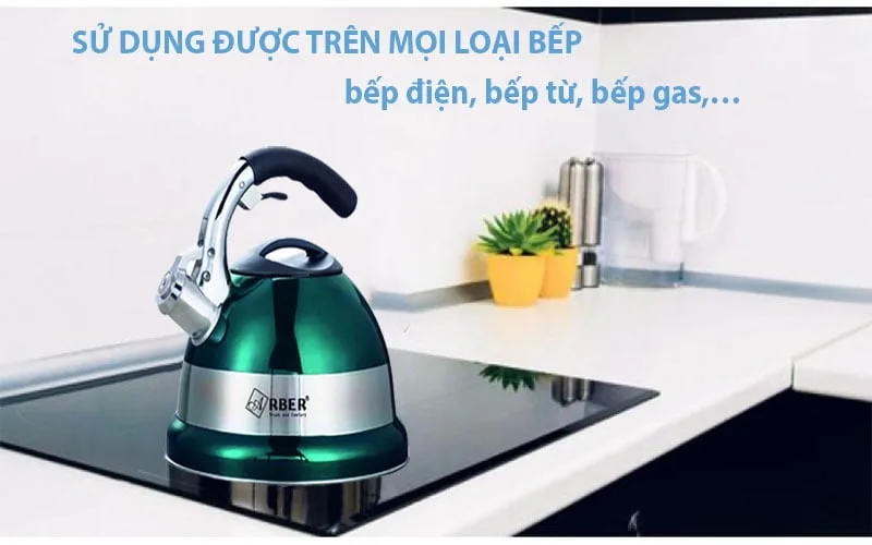 Ấm đun nước Arber AB03NB Inox 304 3L 8 Ấm đun nước Arber AB03NB