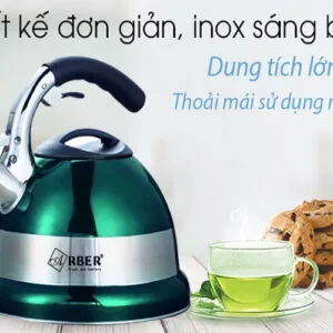 Ấm đun nước Arber AB03NB Inox 304 3L 7 Ấm đun nước Arber AB03NB Inox 304 3L