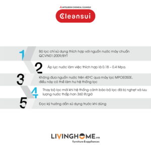 Hệ thống lọc tổng Cleansui MPOE-P nhập khẩu Nhật 23 Hệ thống lọc tổng Cleansui MPOE-P nhập khẩu Nhật