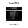 Lò hấp Klarstein KL-MASTERFRESH STEAM OVEN thiết kế mặt kính đen mạnh mẽ 2 Lò hấp Klarstein KL-MASTERFRESH STEAM OVEN thiết kế mặt kính đen mạnh mẽ