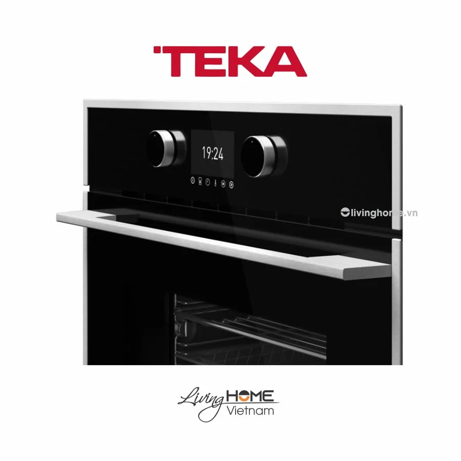 Lò hấp Teka HLC 847 SC âm kết hợp nướng 15 chức năng 4 Lò hấp Teka HLC 847 SC âm kết hợp nướng 15 chức năng - Ảnh 2