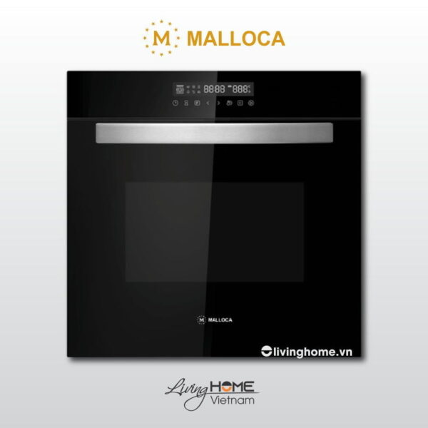 Lò nướng Malloca MOV-659TC âm tủ dung tích 70L màu đen phối inox